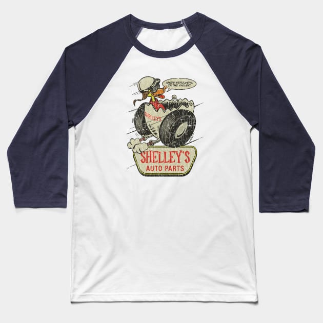 Shelley's Auto Parts 1966 Baseball T-Shirt by JCD666